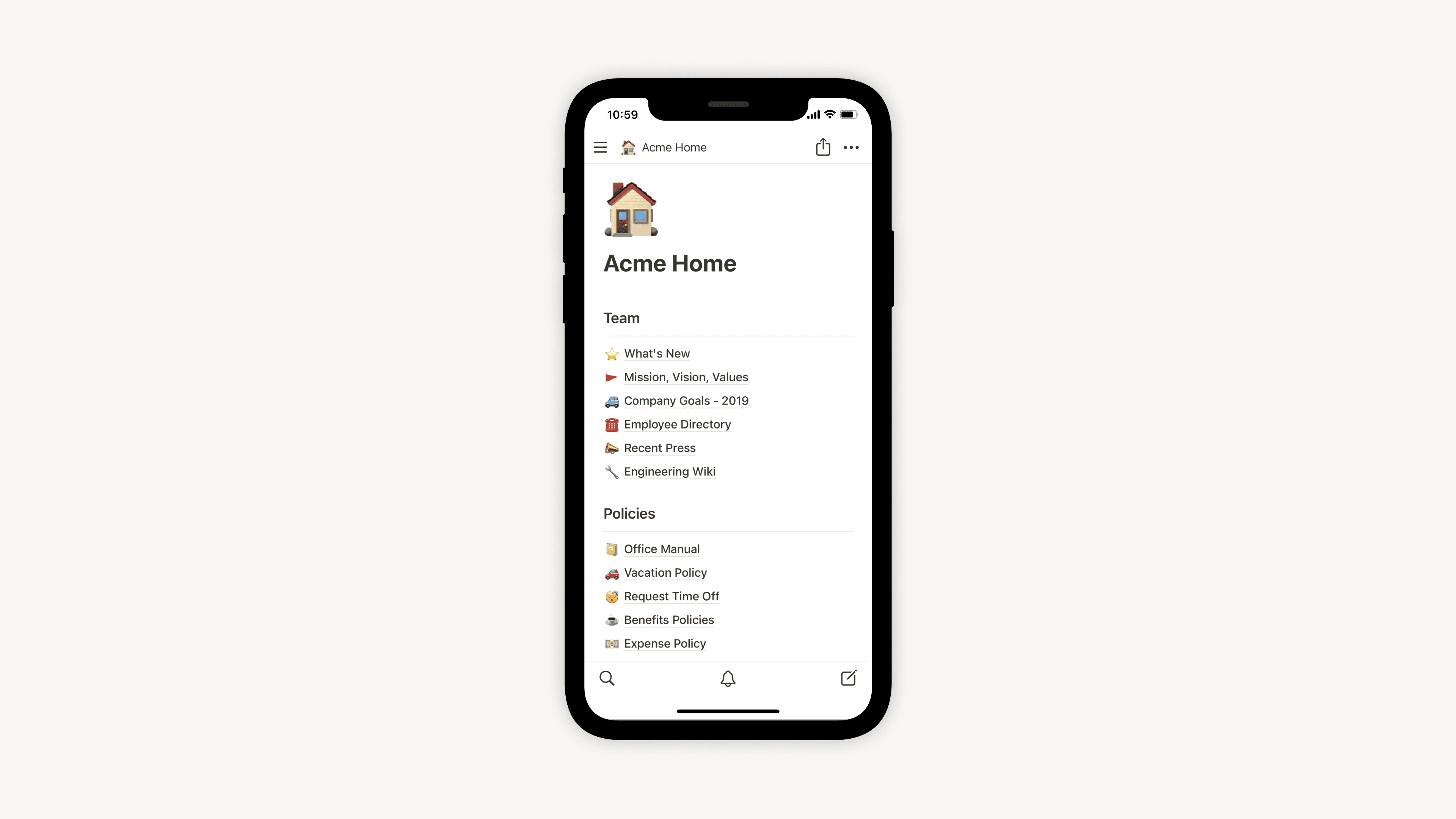 Notion for mobile - hero