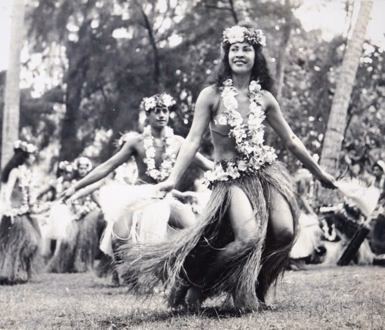 A dancer doing Ori Tahiti, or Tahitian dance. Image from Heiva San Diego.